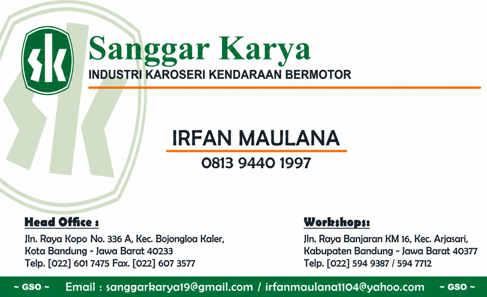 Sanggar Karya Karoseri